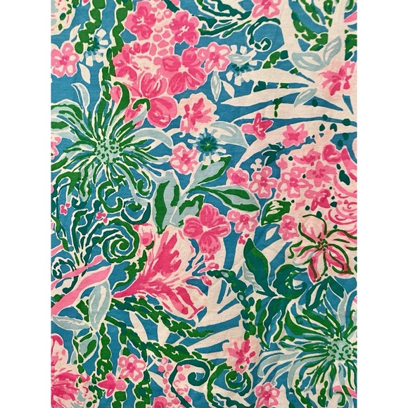 LILLY PULITZER Cody Swing Dress‎  "LEAF IT WILD"  Size SMALL  NWOT S Pink Floral - Picture 6 of 10